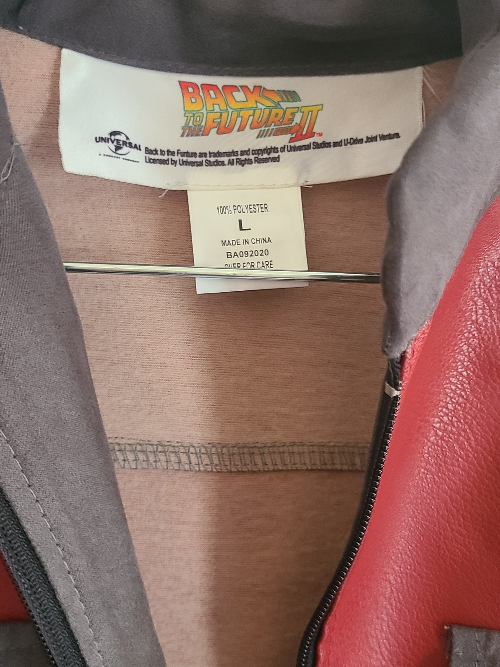 Back to the Future II replica jacket Sz L - Picture 3 of 5
